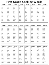 1st grade sight words printable pdf